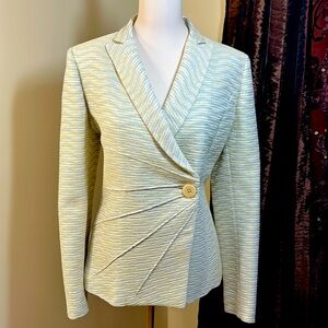 Santorelli Blazer with Button Detail